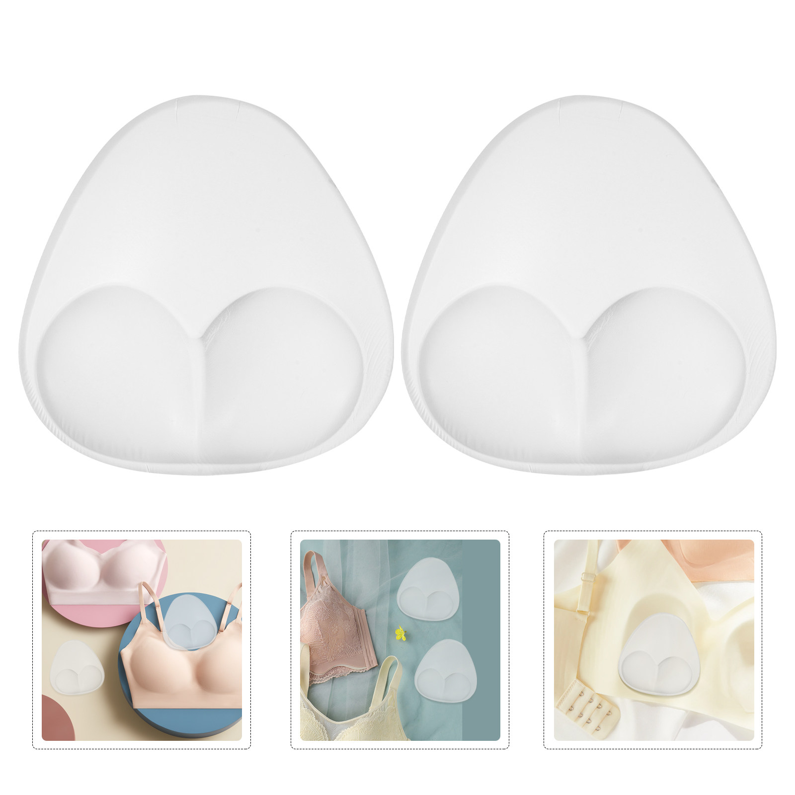 1 par de almohadillas invisibl - Push Up Bra Padded reseña y precio