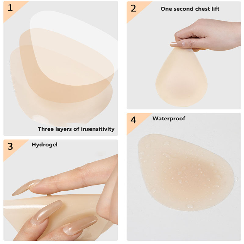Cubrepezones de silicona invis - Push Up Bra Padded reseña y precio