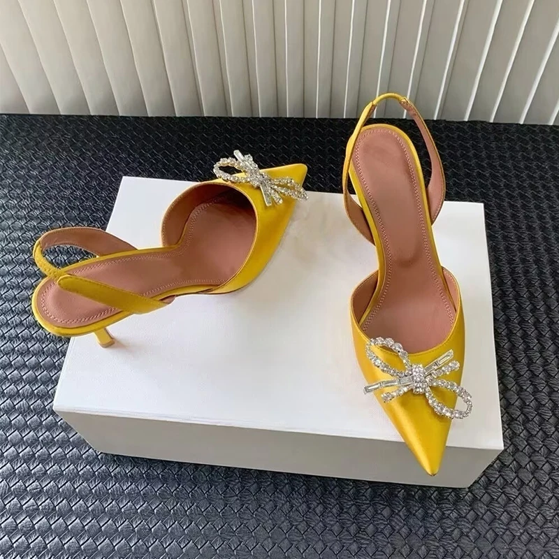Sandalias de tacón fino con la - Slip Dress Satin reseña y precio