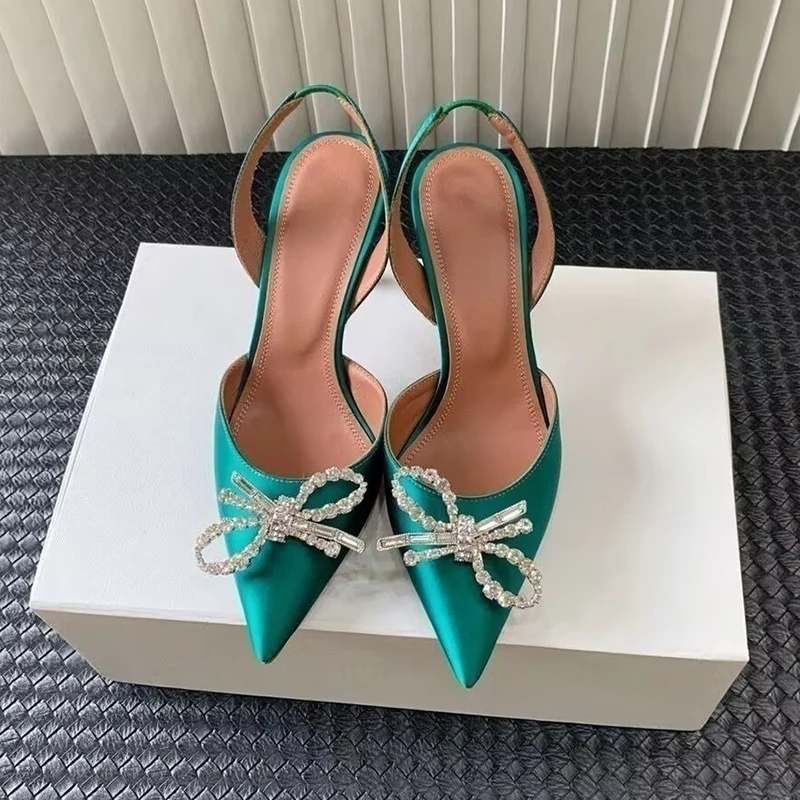 Sandalias de tacón fino con la - Slip Dress Satin reseña y precio
